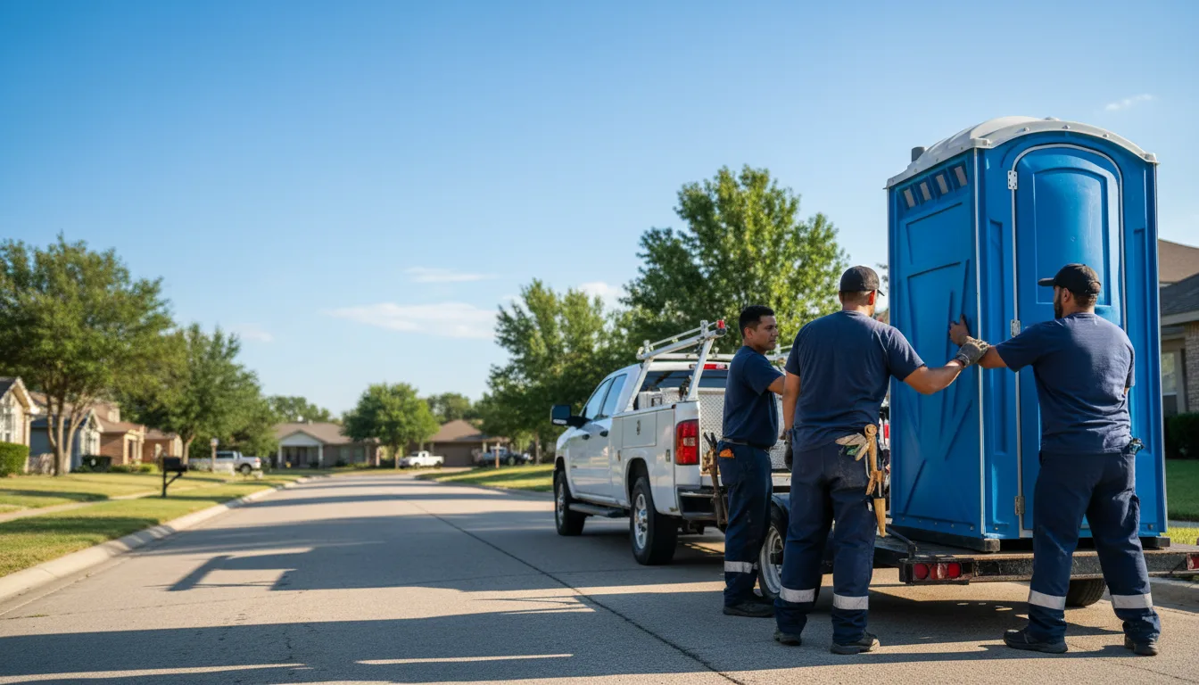 Portable Toilet Rental in Big Flat, AR near me